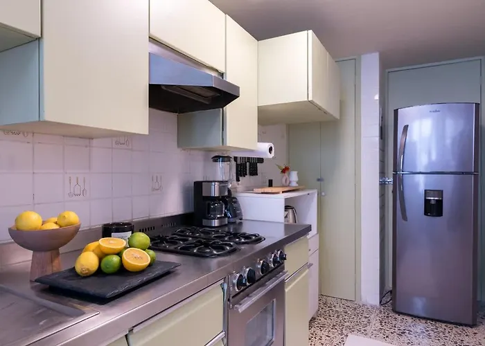 Apartment Mexican 2br - 2bath Of Condesa - Wifi High Speed *