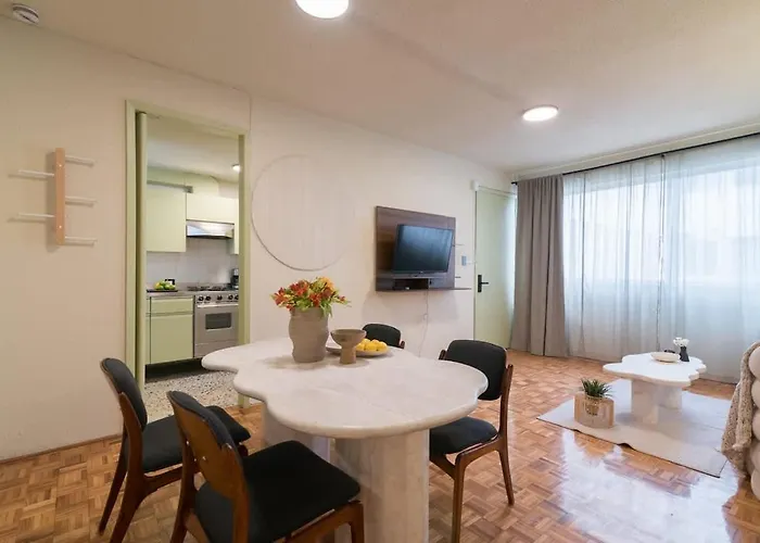 Apartment Mexican 2br - 2bath Of Condesa - Wifi High Speed *